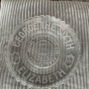 Commemorate Glasse Plate